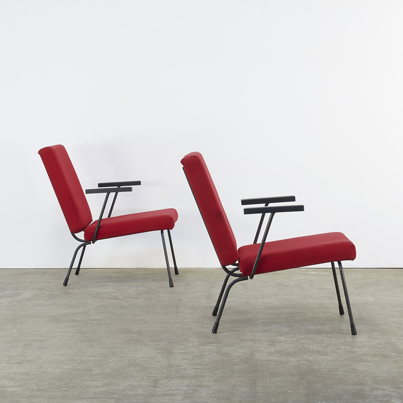 Pair of Gispen "P7" armchairs, Wim RIETVELD - 1960s