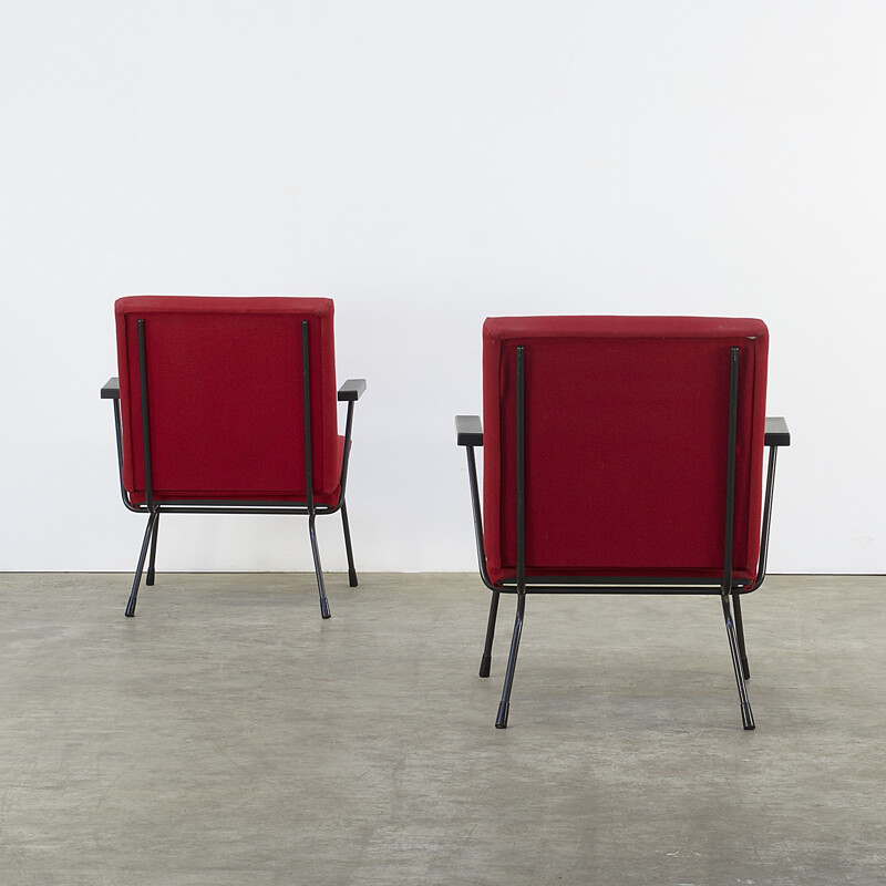 Pair of Gispen "P7" armchairs, Wim RIETVELD - 1960s