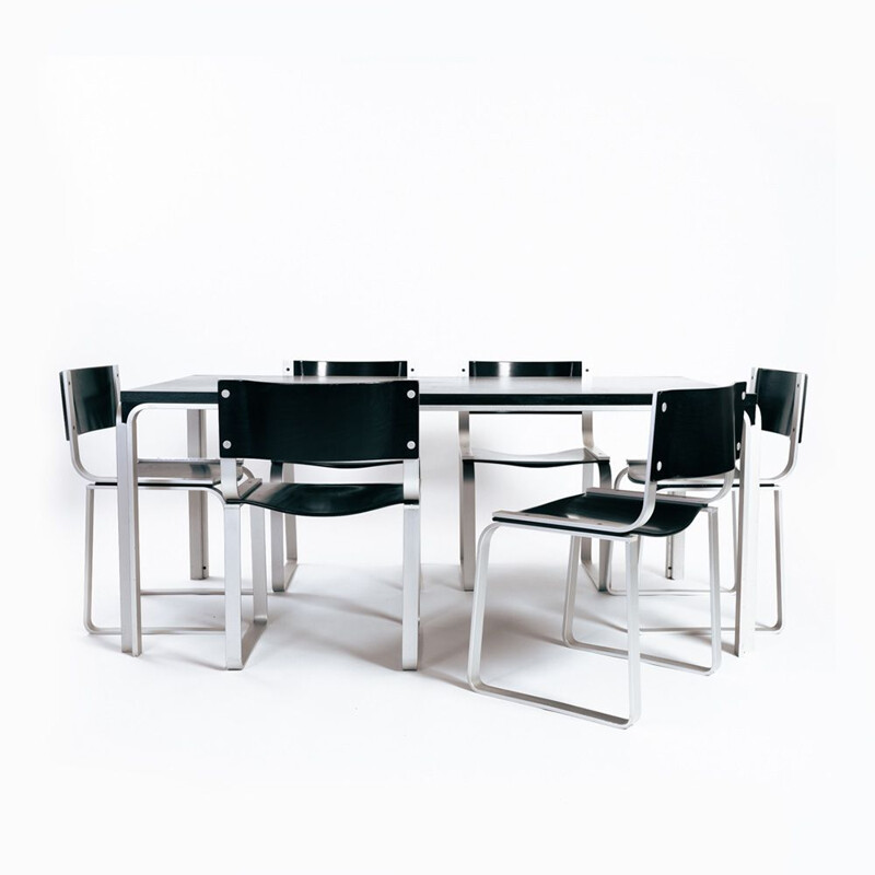 Vintage dinning set by Pierre Mazairac for Pastoe, 1975