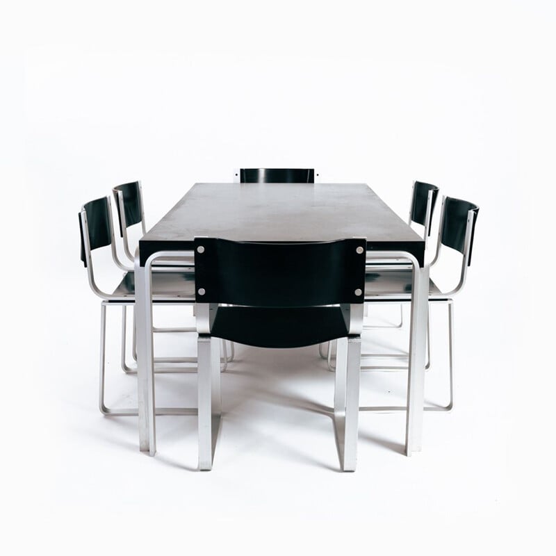 Ensemble à repas vintage par Pierre Mazairac pour Pastoe, 1975