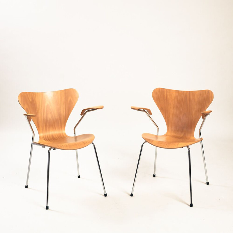 Vintage-Sessel aus Buchenholz Butterfly 7-series von Arne Jacobsen für Fritz Hansen, 1997