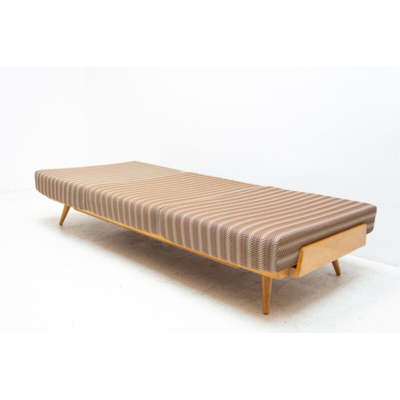 Mid century single bed by František Jirák for Tatra nábytok, Czechoslovakia 1970s