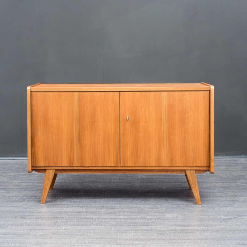 Small mid-century cabinet in walnut - 1950s