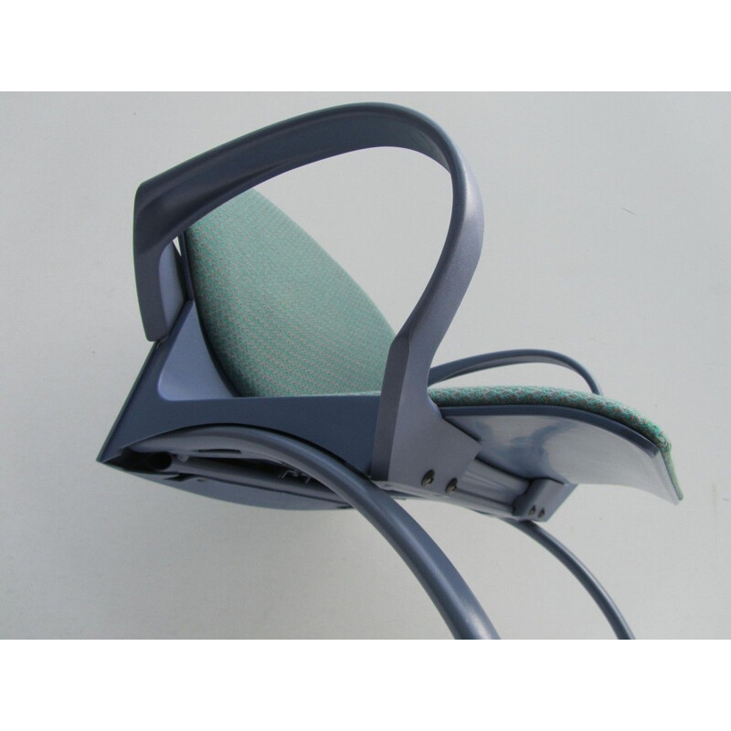 Vintage postmodern office armchair Strafor by Gerd Lange for Steelcase, 1993