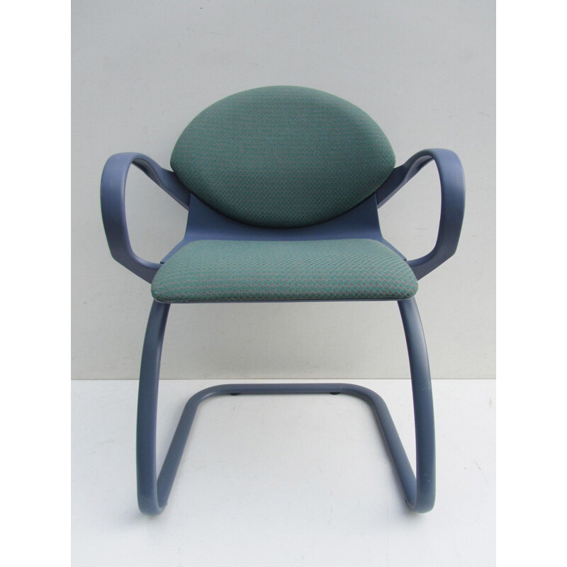 Vintage postmodern office armchair Strafor by Gerd Lange for Steelcase, 1993