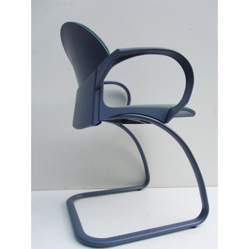 Vintage postmodern office armchair Strafor by Gerd Lange for Steelcase, 1993