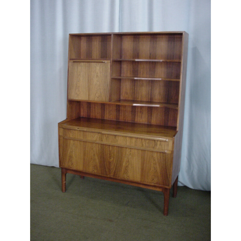 Vintage rosewood bookcase - 1970s