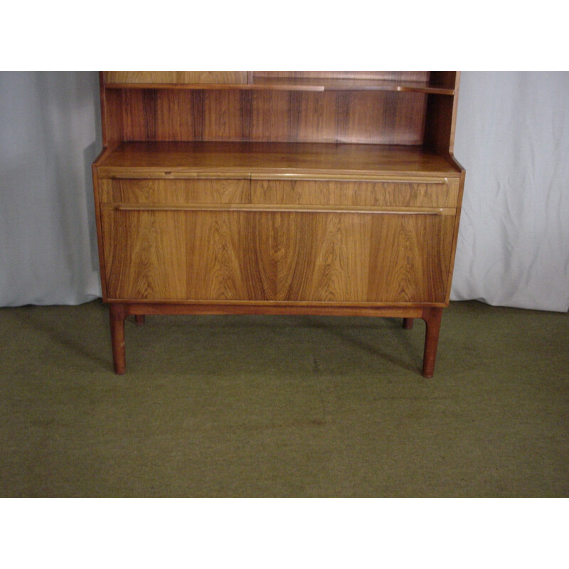 Vintage rosewood bookcase - 1970s