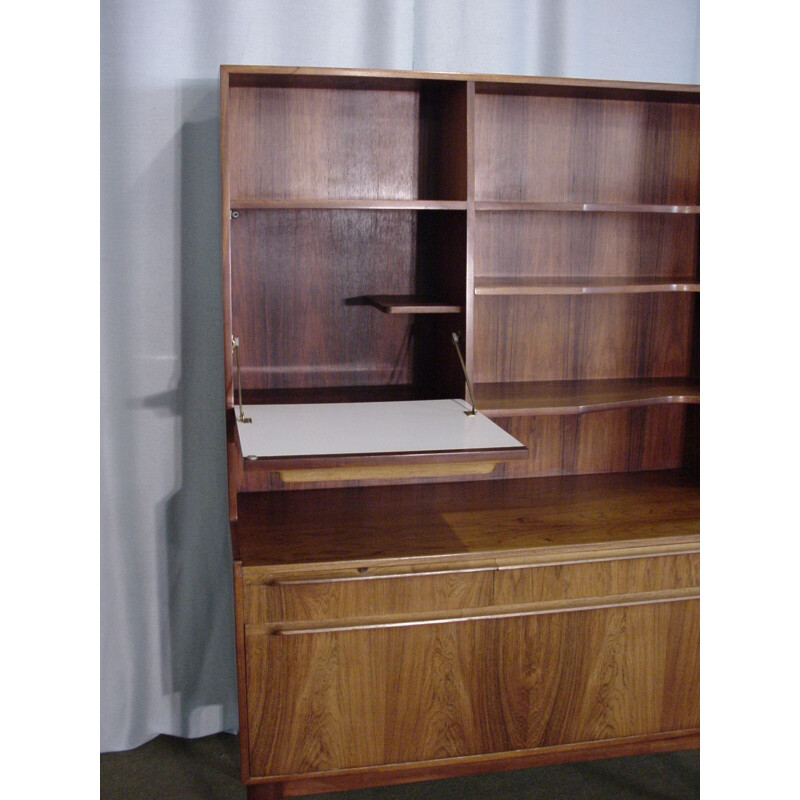 Vintage rosewood bookcase - 1970s