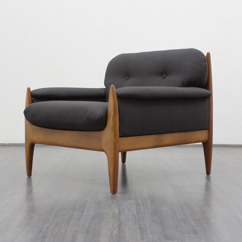 Armchair in beech - 1960s