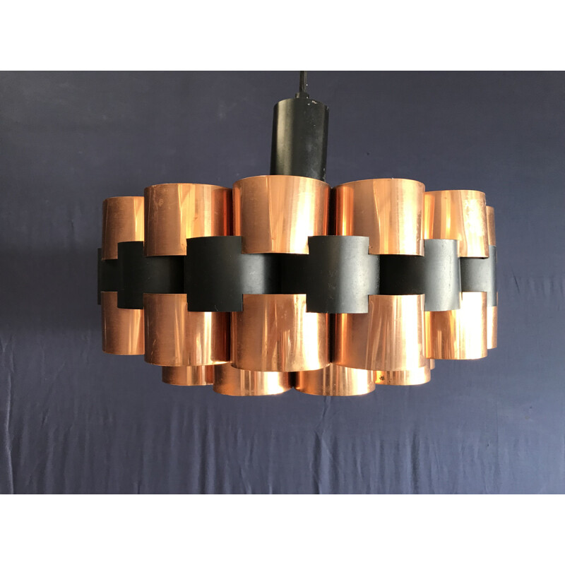 Scandinavian vintage pendant lamp by Werner Shou, 1970