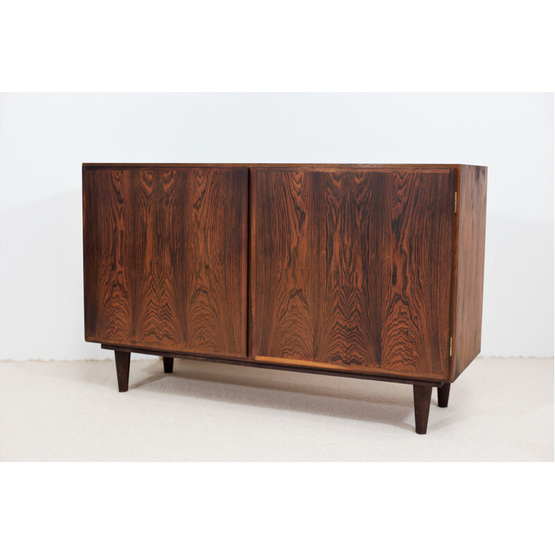 Vintage rosewood highboard by Omann Jun