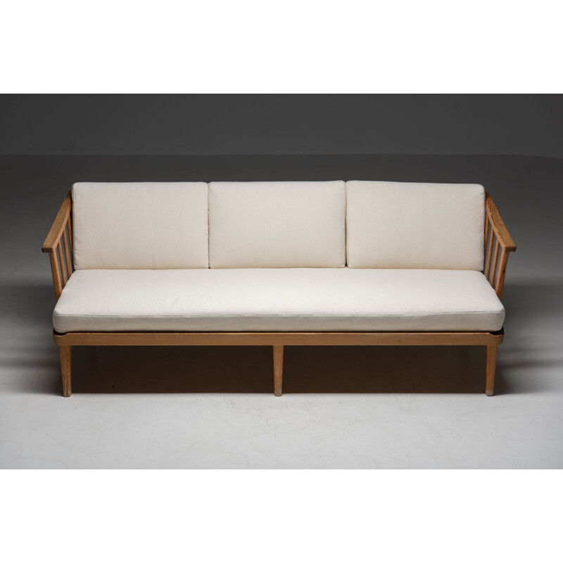 Vintage sofa "Visingsö" by Carl Malmsten for O.H. Sjogren, Sweden 1950