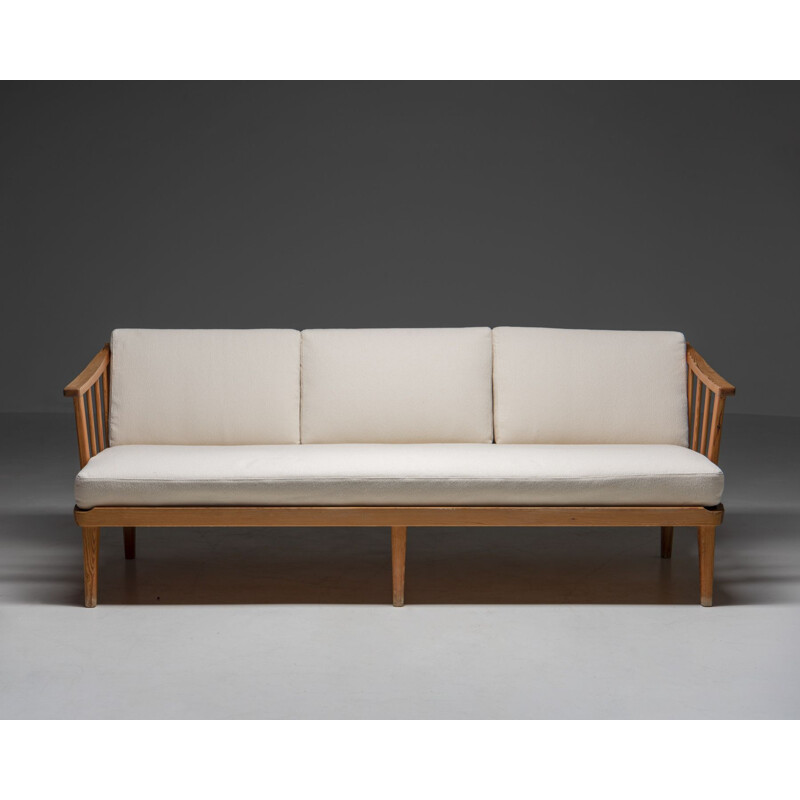 Vintage sofa "Visingsö" by Carl Malmsten for O.H. Sjogren, Sweden 1950