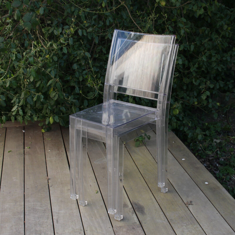 Coppia di sedie vintage La Marie di Philippe Starck per Kartell