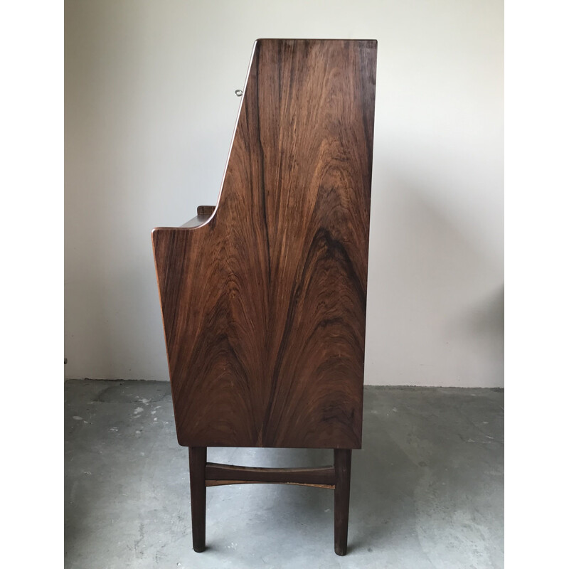 Vintage Rio rosewood secretary by Arne Wahl Iversen, Denmark 1957