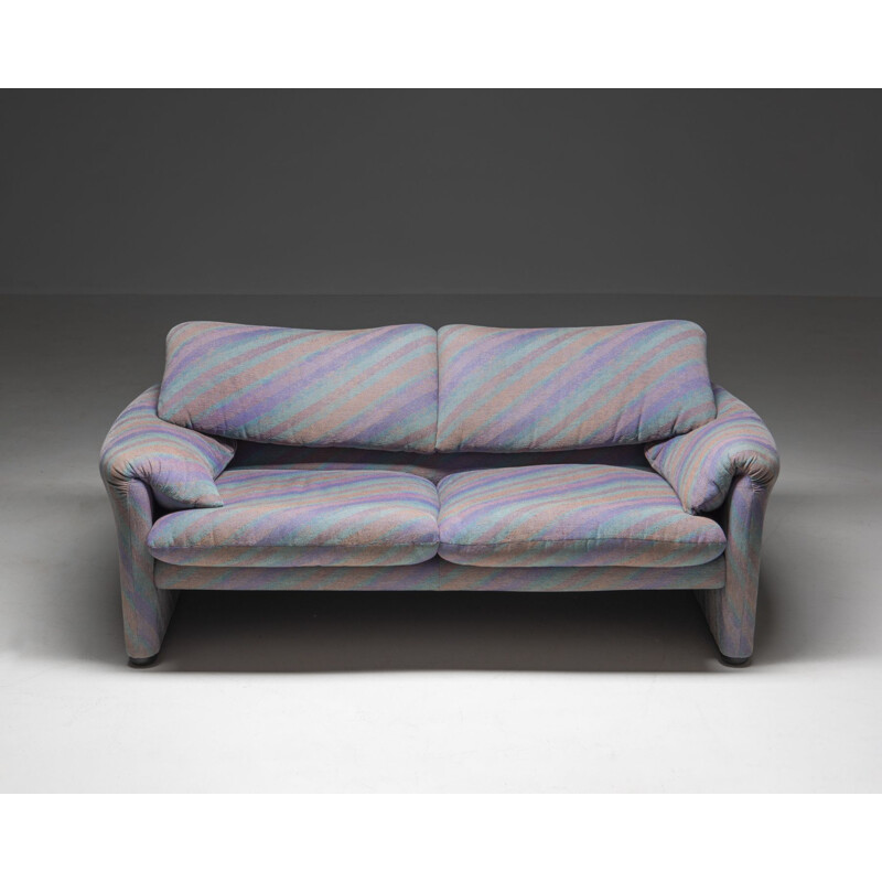 Vintage sofa "Maralunga" by Vico Magistretti for Cassina, Italy 1970