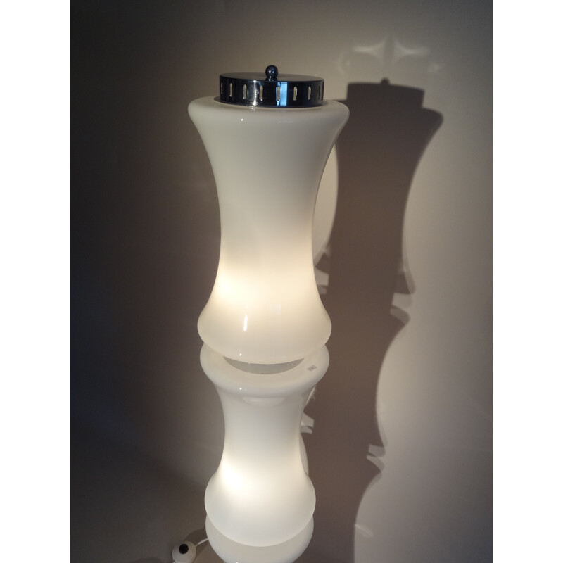 Floor lamp "Mazzega" in glass of Murano - 1970s