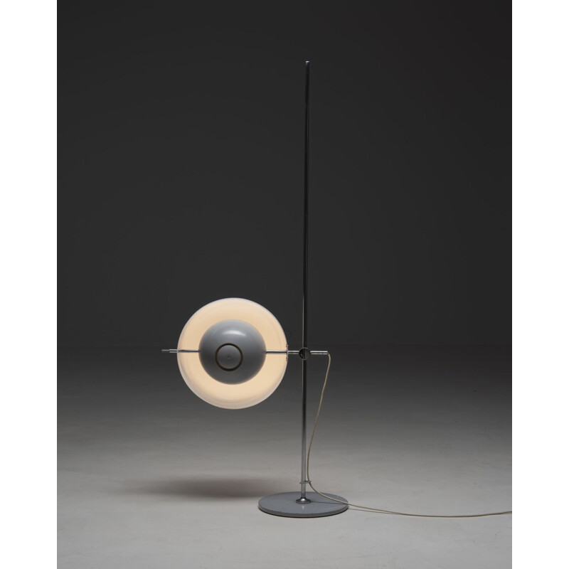 Vintage floor lamp "Type 300" by Rico Baltensweiler, Switzerland 1960