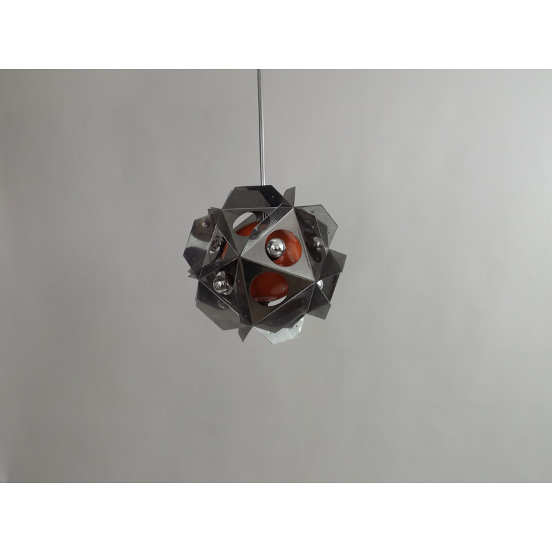 Lámpara de suspensión vintage de Bruno Munari para Danese