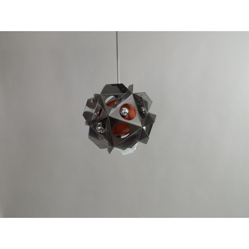 Vintage hanglamp van Bruno Munari voor Danese