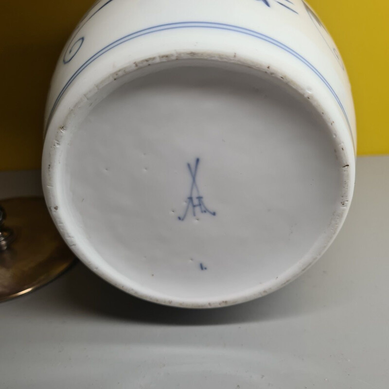 Vintage porcelain drum by Franziska Hirsch