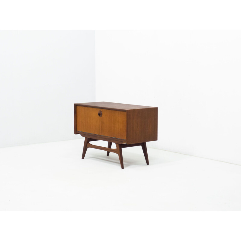 Vintage Wébé teak chest of drawers by Louis van Teeffelen