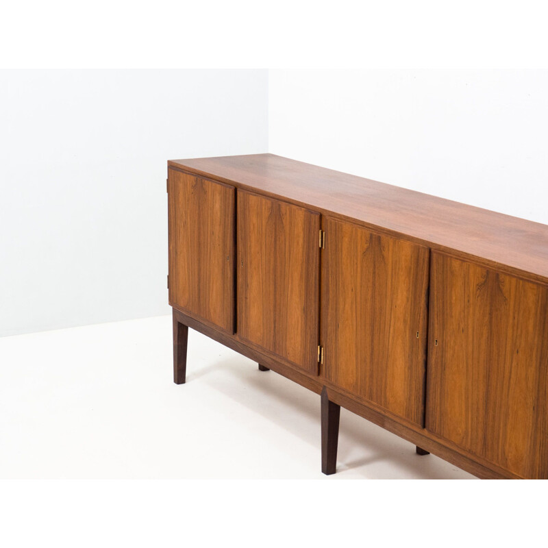 Vintage rosewood sideboard by Carlo Jensen for Hundevad & Co, Denmark 1960s