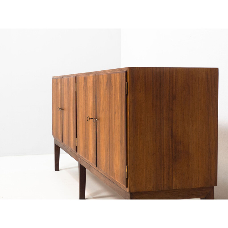 Credenza vintage in palissandro di Carlo Jensen per Hundevad