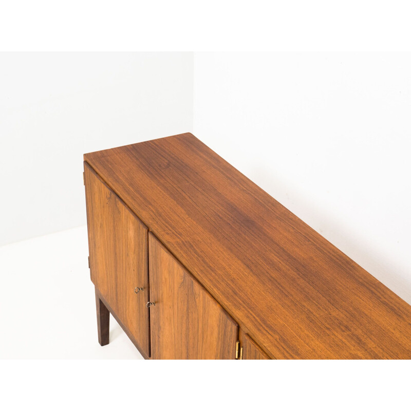 Vintage rosewood sideboard by Carlo Jensen for Hundevad & Co, Denmark 1960s