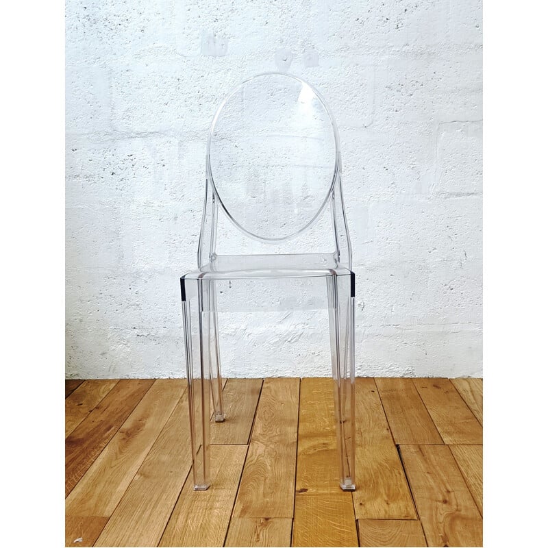 Vintage Kartell Victoria Ghost chair by Philippe Starck