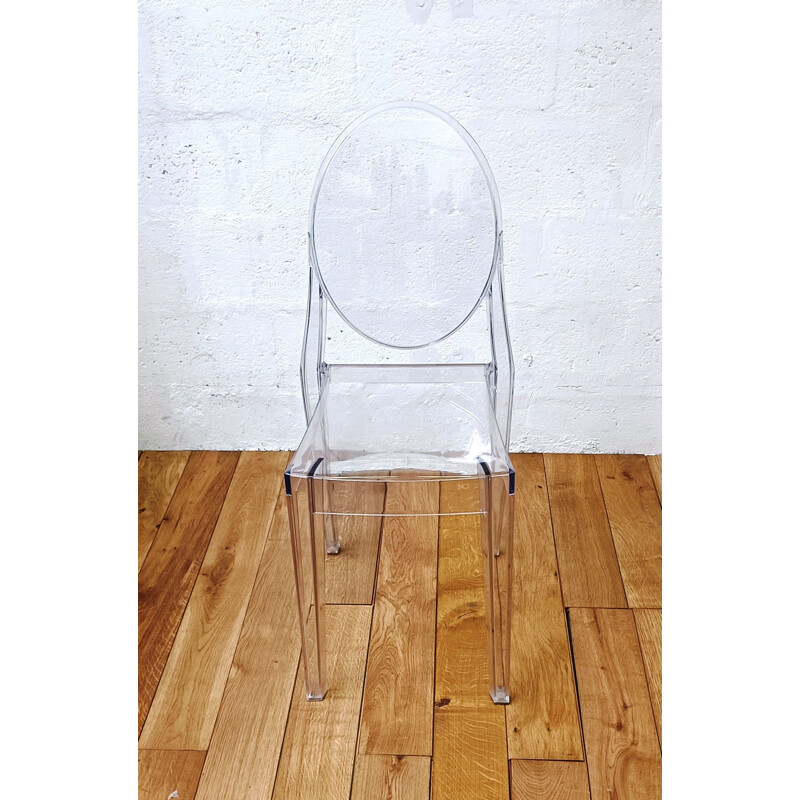 Chaise vintage Kartell Victoria Ghost par Philippe Starck