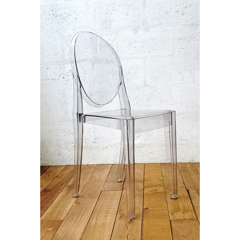 Chaise vintage Kartell Victoria Ghost par Philippe Starck