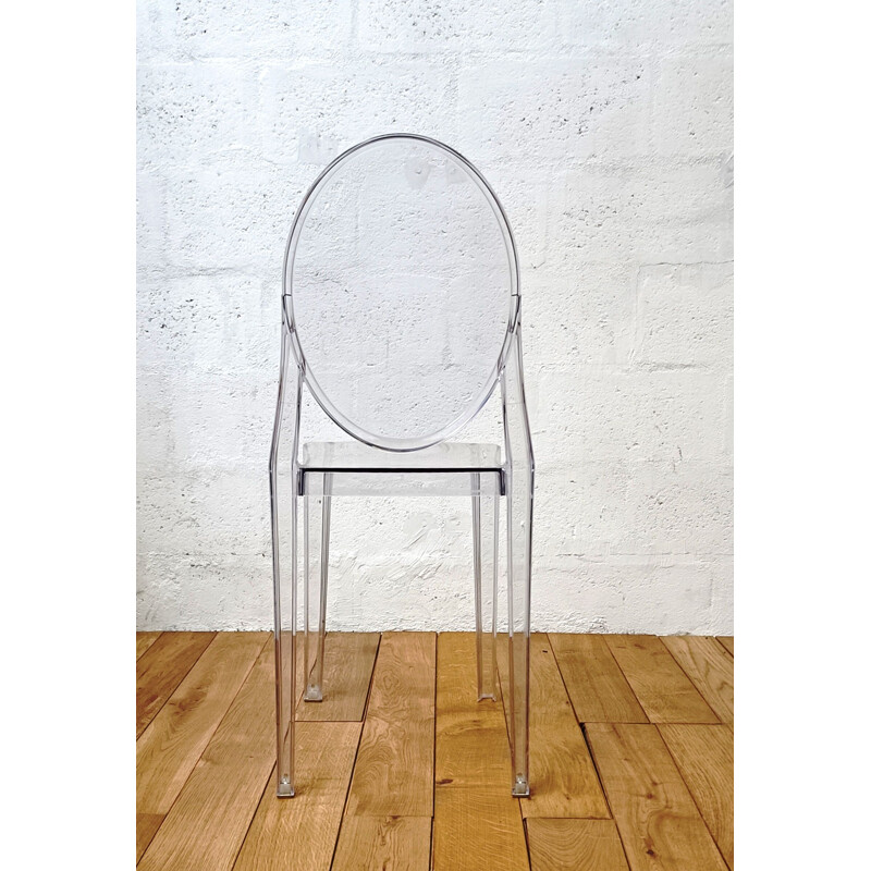 Chaise vintage Kartell Victoria Ghost par Philippe Starck