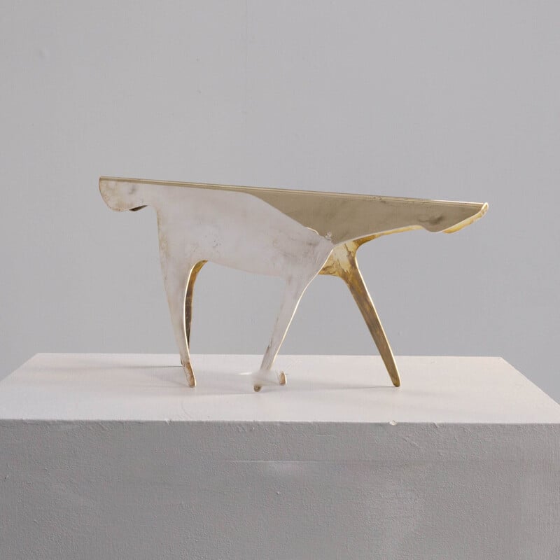 Vintage "cavallo grande" sculpture by Gio Ponti for Sabattini, 1970s