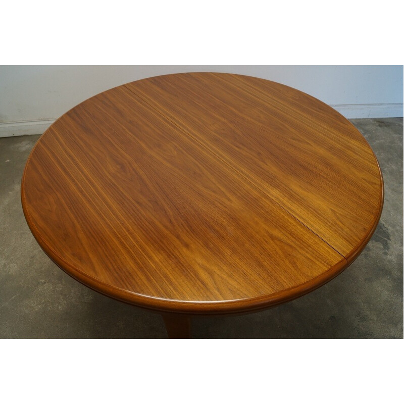 French table round in teak - 1960s