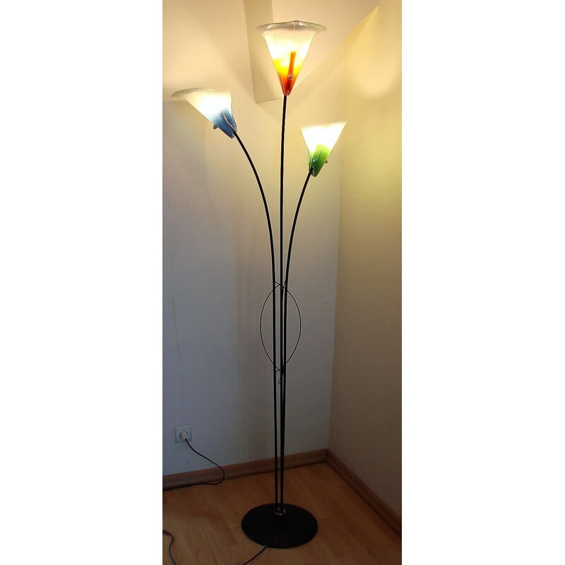 Polish vintage floor lamp, 1970s