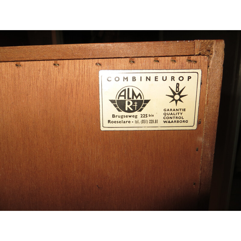 Combineurop modular teak bookcase - 1960s