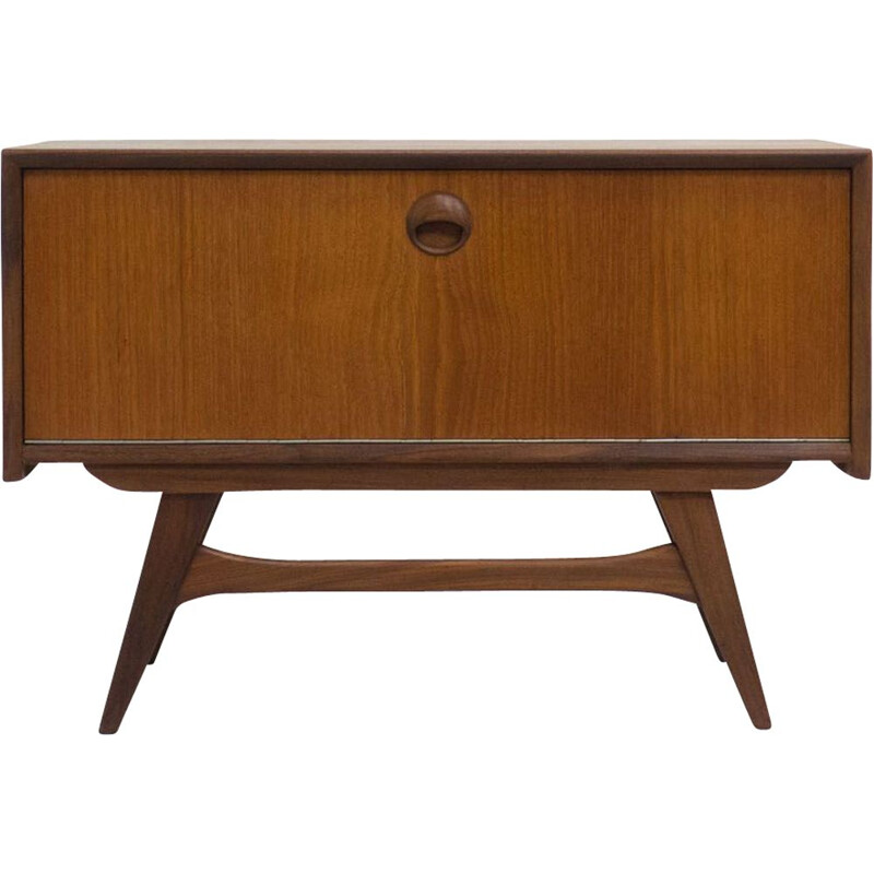 Vintage Wébé teak chest of drawers by Louis van Teeffelen