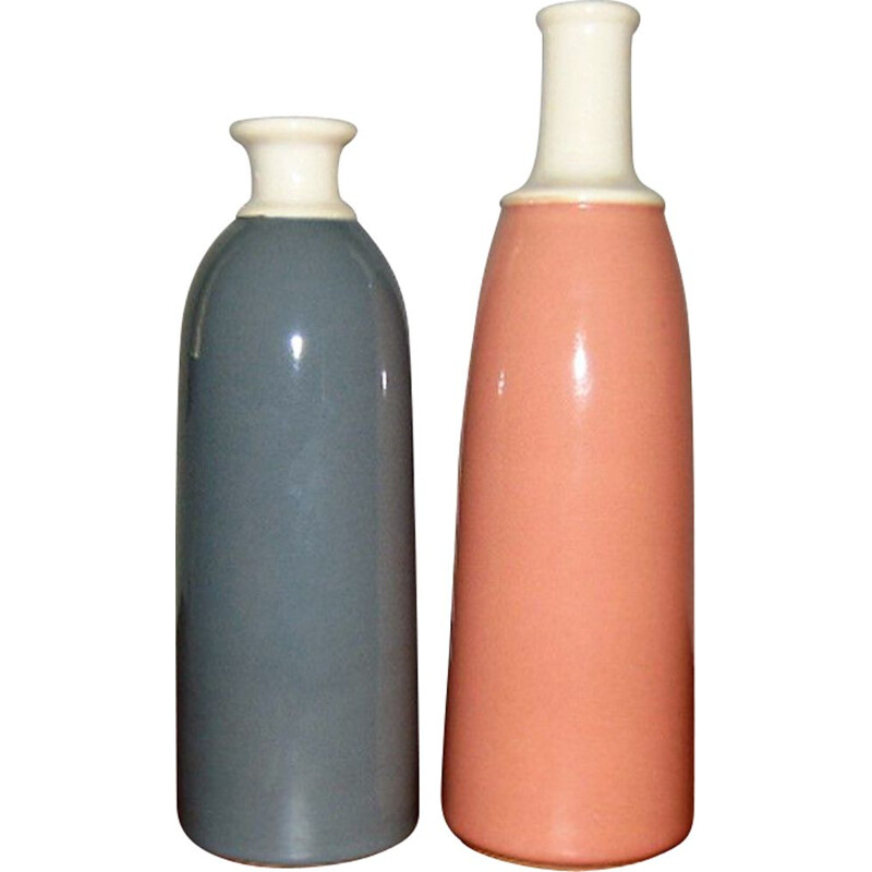 Ein Paar Vintage-Vasen aus Keramik von Franco Bucci, Italien