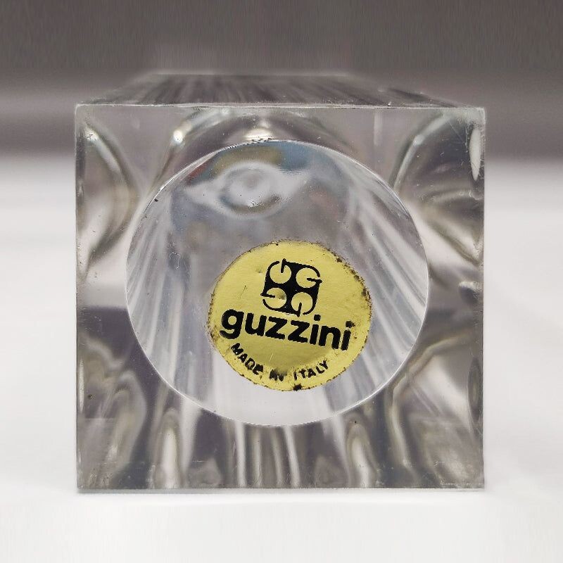 Vintage Guzzini smoking set in plexiglass by Fabio Manlio Ciocca, 1970s