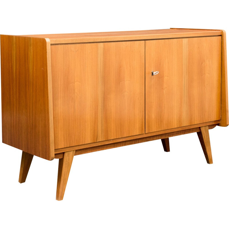 Small mid-century cabinet in walnut - 1950s