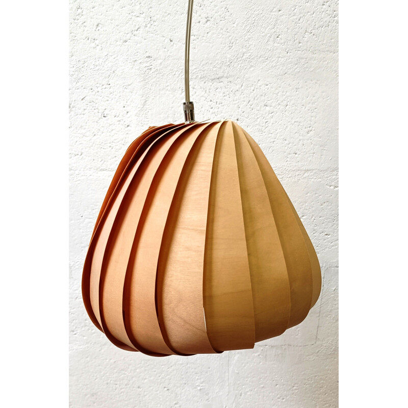 Vintage pendant lamp Tr12 Birch Natural by Tom Rossau