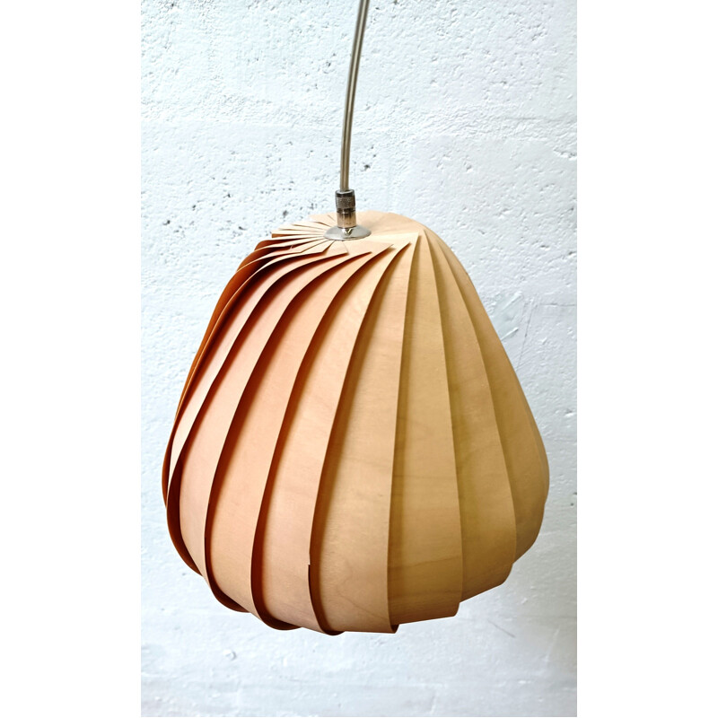 Vintage pendant lamp Tr12 Birch Natural by Tom Rossau