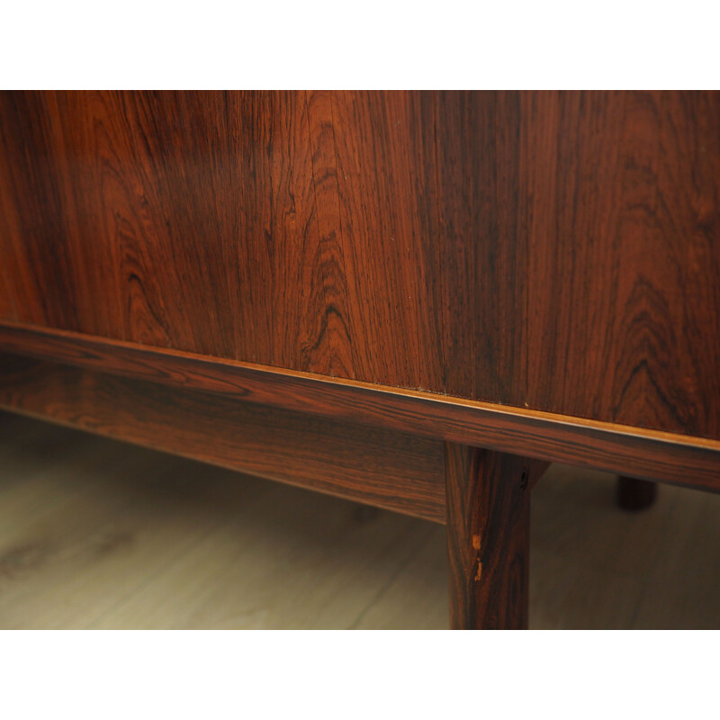 Rosewood vintage Danish desk by Arne Vodder for Sibast, 1960s