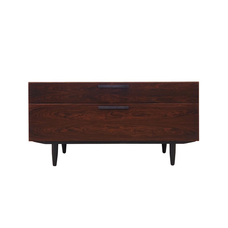 Vintage rosewood chest of drawers by Ib Kofod Larsen for Faarup Møbelfabrik, Denmark 1970