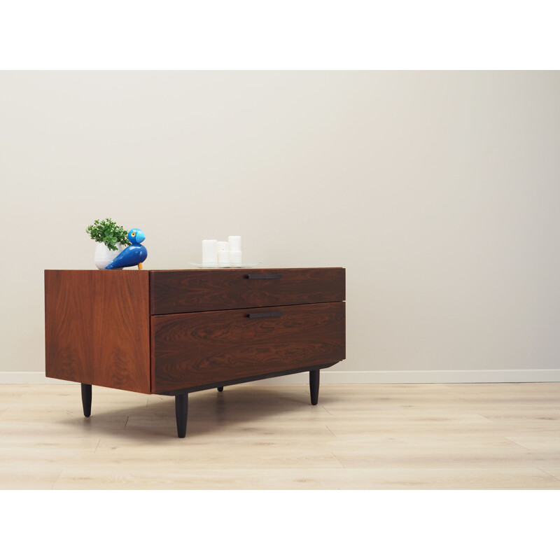 Vintage rosewood chest of drawers by Ib Kofod Larsen for Faarup Møbelfabrik, Denmark 1970