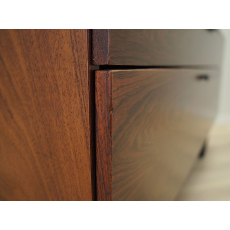 Vintage rosewood chest of drawers by Ib Kofod Larsen for Faarup Møbelfabrik, Denmark 1970