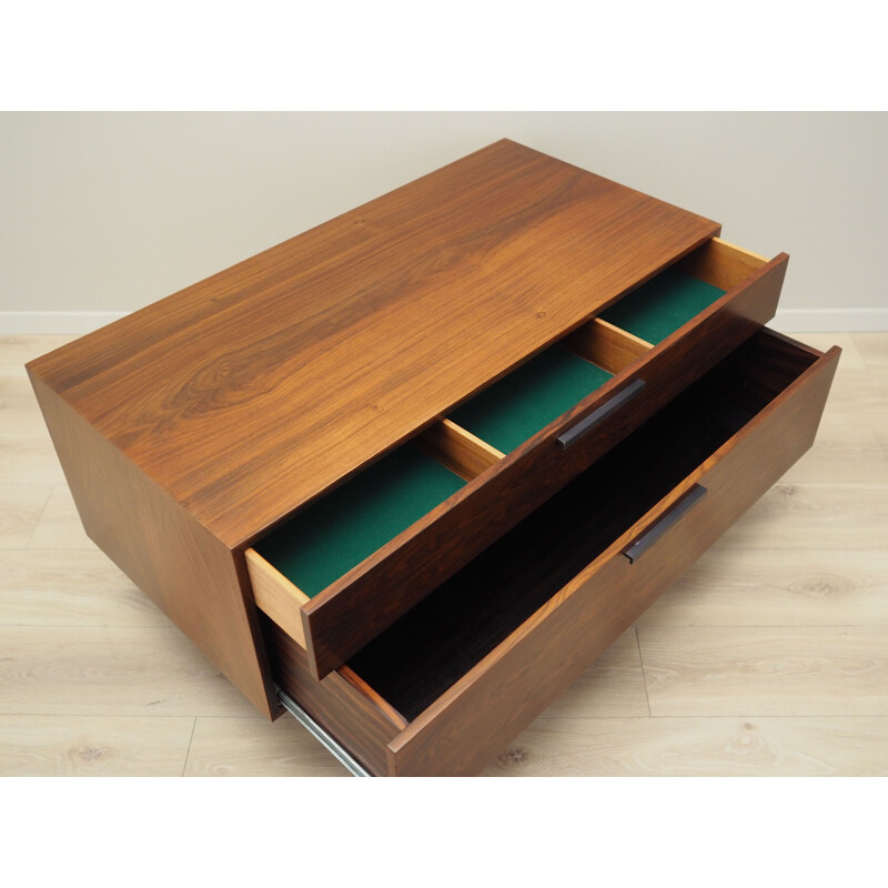 Vintage rosewood chest of drawers by Ib Kofod Larsen for Faarup Møbelfabrik, Denmark 1970