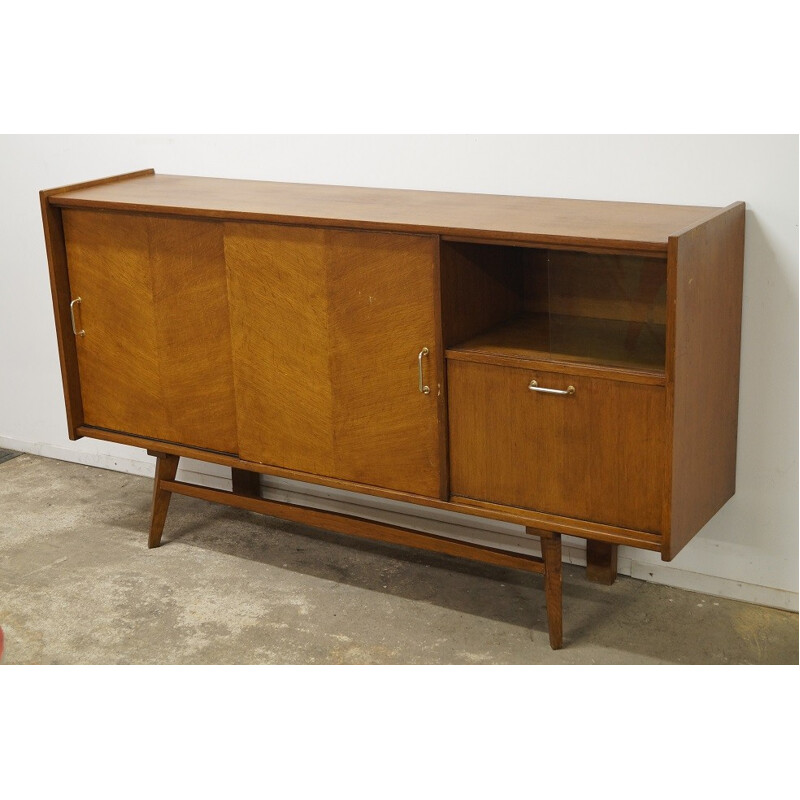 French sideboard in oak - 1950s